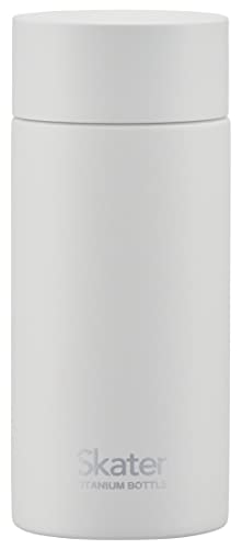 スケーター (skater) 超軽量 チタン製 マグボトル 200ml ホワイト 木箱入り TMB2-A 送料無料