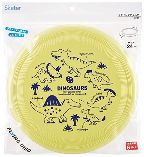 スケーター(Skater) フライングディスク フリスビー アウトドア スポーツ レジャー 外遊び 24cm ディノサウルス ピクチャー 送料無料