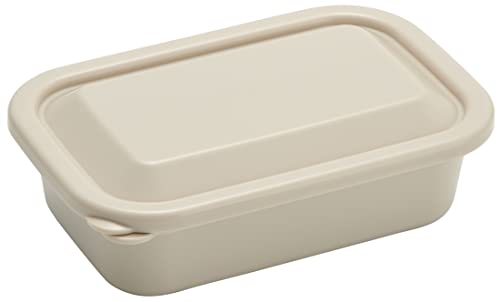 スケーター(Skater) 保存容器 スモークベージュ S 580ml ふわっとフタ付 フード ランチケース 日本製 LFP6-A 送料無料