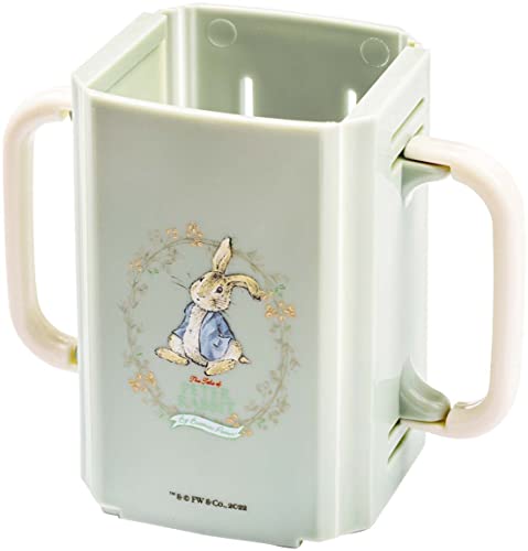 SKATER 紙パック飲料ホルダー 折りたたみハンドル 両手マグ ピーターラビット DHP2 送料無料