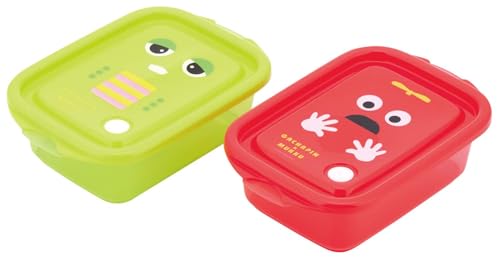 スケーター(Skater) シール容器 500ml 2P 抗菌 保存容器 ガチャピン ムック おかず容器 日本製 FCN2WAG-A 送料無料