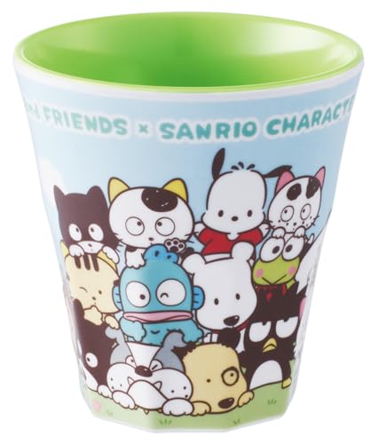 スケーター(Skater) 子供用 タンブラー 270ml メラミン コップ タマ×サンリオ オールスターズ MTB2-A 送料無料