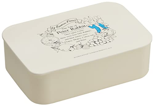 スケーター (skater) 塗り 1段 弁当箱 ピーター ラビット 500ml 中子 ベルト付 日本製 NLP5-A 送料無料