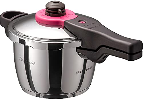 ワンダーシェフ wonderchef 圧力鍋 片手圧力鍋 3L IH対応 超高圧/高圧切替 時短 除菌力99.9% スチーム ..