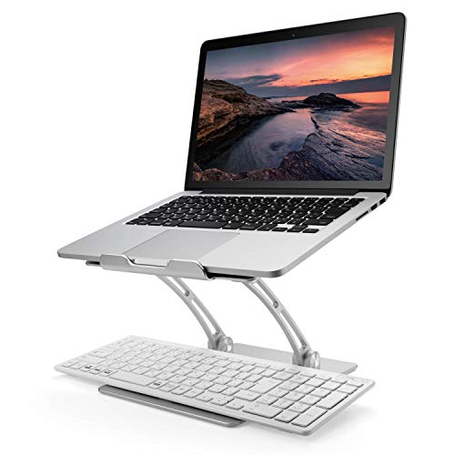 エレコム(ELECOM) ノートPCスタンド アルミ合金 角度高さ無段階調整 折りたたみ時...