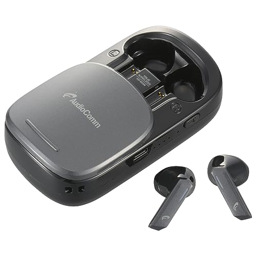 オーム電機AudioComm ワイヤレスイヤホン 完全ワイヤレス 無線 Bluetooth マイク付き ヘッドセット イヤホンマイク イ 送料無料