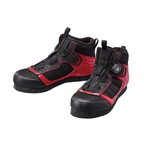 シマノ(SHIMANO) カットラバーピンフェルトフィットシューズ LT FS-041Q レッド 25.5 送料無料