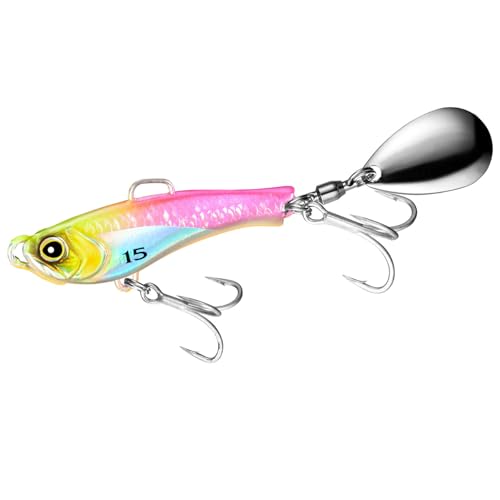 ライズショットブレード 15g Sモモフラッシュ