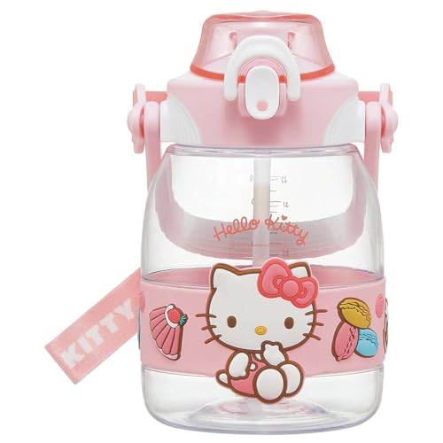 樂天商城 - スケーター(Skater) ストロー ホッパー ボトル 水筒 1.2L 1200ml プラスチック 水分補給 女の子 サンリオ ハローキ 送料無料