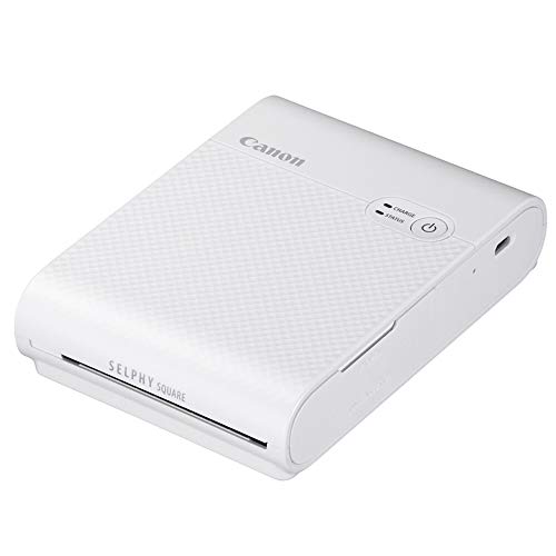 Canon スマートフォン用プリンター SELPHY SQUARE QX10 ホワイト(高耐久/シール紙/コンパクト) 送料無料