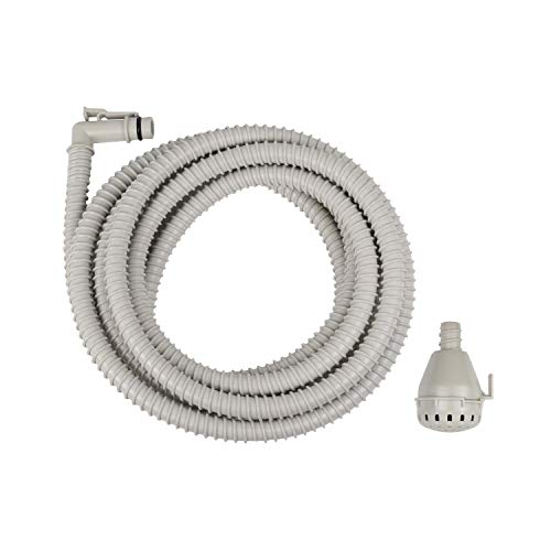 ガオナ(Gaona) ガオナ 風呂水給水ホース 残り湯 洗濯 グレー 約ホース内径1.5×外径2cm、ホース長さ4m (..