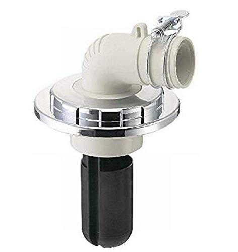 SANEI(サンエイ) 洗濯機排水トラップ 防臭 メッキ付き VP・VUパイプ兼用 推奨開口寸法62mm~70mm H5500M-50 送料無料