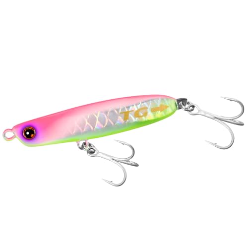 シマノ(SHIMANO) ヒラメルアー 熱砂 スピンビームTG 42g OO-242P 027 Aバブルガムチャート 送料無料