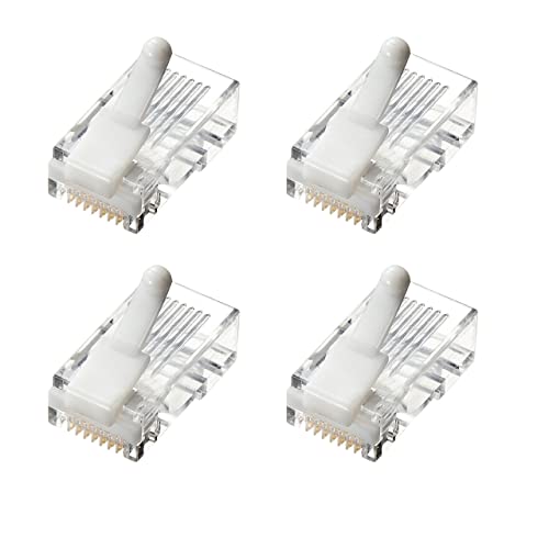 樂天商城 - サンワサプライ ツメ折れ防止カテゴリ5eRJ-45コネクタ 100個入り ADT-RJ45TS-100 送料無料