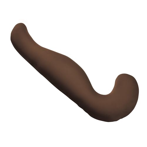 MOGU(モグ) 気持ちいい抱きまくら 専用カバー 日本製 約50x115cm ブラウン 洗濯可 ※この商品はカバーの..