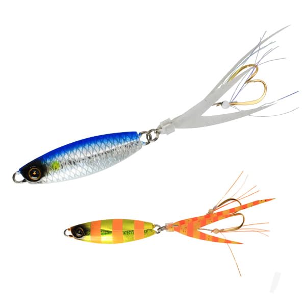 シンプルゴールドオレンジゼブラ/蛍光オレンジ/7g/FS442・Color:ゴールドオレンジゼブラ/蛍光オレンジSize:7g・パッケージ個数:1・重さ:7gまるでエサ！投げて巻くだけ・落とすだけ！手軽に楽しむライト五目ジグ。 ジャックアイクネクネのダウンサイジングモデルが登場！ 根魚に有効なネクタイを装備し、ただ巻きするだけでまるで生きているかのようなクネクネアクションを発動。 また、根魚以外にもアジやサバなど小型回遊魚のフッキングを高める「サビキアシスト」も搭載。 よりカンタンにライトゲームを楽しみたい方へ向けた、手軽に楽しめるライト五目ジグの登場です。