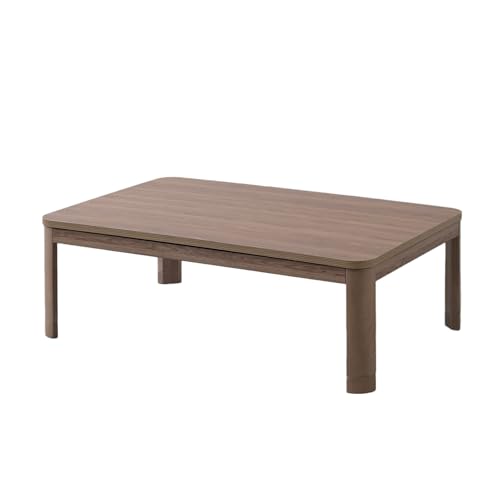 [山善] こたつ テーブル ヒーター 幅105cm×奥行75cm 長方形 一人暮らし 二人暮らし 中間入切スイッチ 温度調節無段階 継脚 送料無料