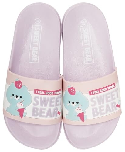スケーター(Skater) EVA サンダル 子供用 キッズ シャワーサンダル 20cm 7-8才 Sweet ベア ビーチサンダル S 送料無料