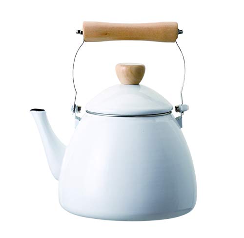 パール金属 クレヴィア ホーローケットル2.5L ホワイト 送料無料