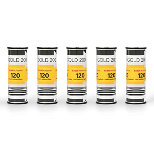 コダック Kodak カラーネガティブフィルム GOLD 200 120 5本パック 1075597 送料無料