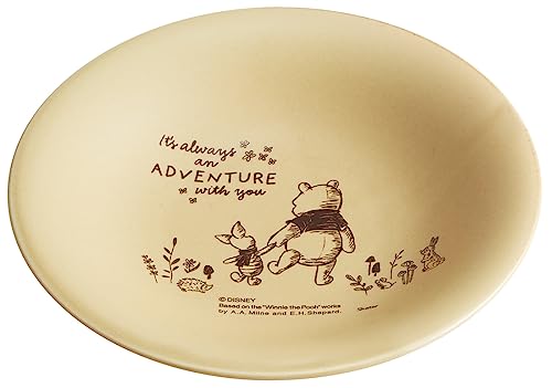 スケーター(Skater) 美濃焼 中皿 S 16cm ディズニー くまのプーさん はちみつ CHPL16-A 送料無料