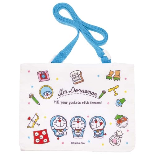 スケーター(Skater) おでかけポケット ポーチ ポシェット ショルダーベルト付 2WAY ドラえもん ライン..