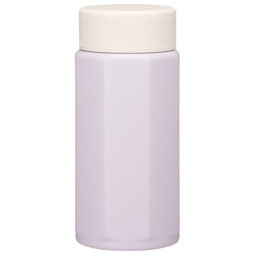 スケーター(Skater) ステンレス マグボトル 350ml 持ちやすい 8角形 保温 保冷 水筒 セピア ラベンダー STO4-A 送料無料