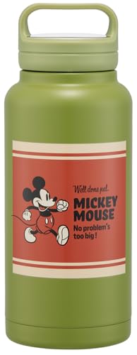 スケーター(Skater) 保温 保冷 ステンレス マグボトル 1000ml スクリューハンドル付 ディズニー ミッキーマウス STSC 送料無料