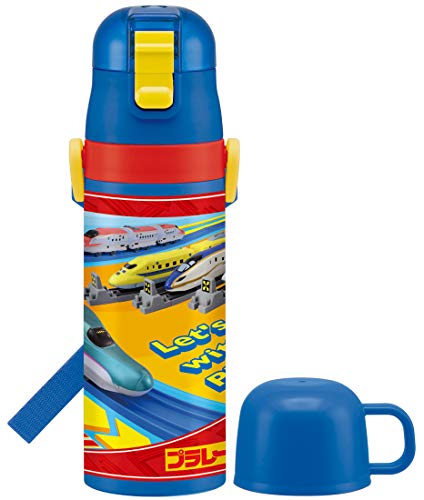 スケーター (skater) 子供用 2WAY ステンレス 水筒 コップ付き プラレール 20 430ml SKDC4 送料無料