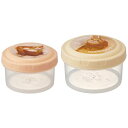 スケーター(Skater) 丸型 保存容器 2個 セット 茶太郎ときなこ RFC2SAG-A 送料無料