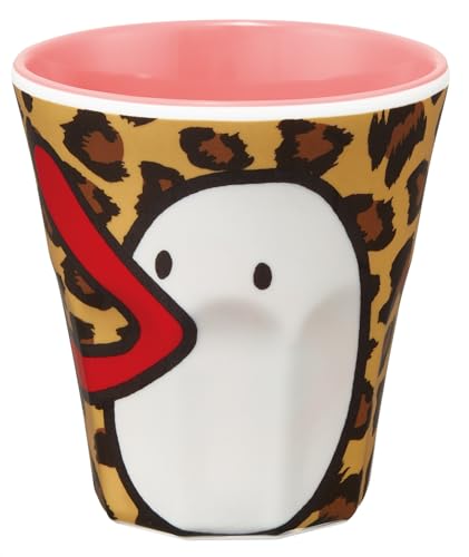 スケーター(Skater) 子供用 メラミン タンブラー 270ml ハチエモン ヒョウ柄 MTB2-A 送料無料