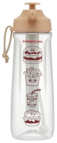 スケーター(Skater) スプレーボトル ミスト 霧 噴射 ストラップ付 700ml バーガーコンクス フレンズ PS..