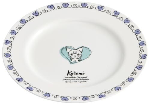 スケーター(Skater) プレート 23cm 食洗機対応 NARUMI ボーンチャイナ 鳴海製陶 日本製 サンリオ クロミ ドローイン 送料無料