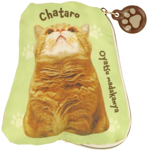 スケーター(Skater) ポーチ 小物入れ 収納 マチあり 茶太郎ときなこ ZDPA1-A 送料無料