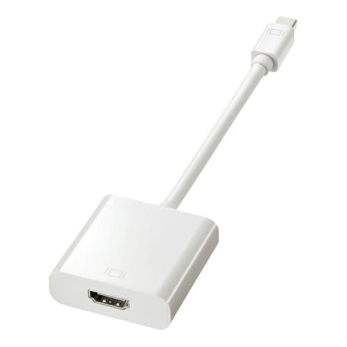 サンワサプライ(Sanwa Supply) ミニDisplayPort-HDMI変換アダプタ AD-MDPPHD01 送料無料
