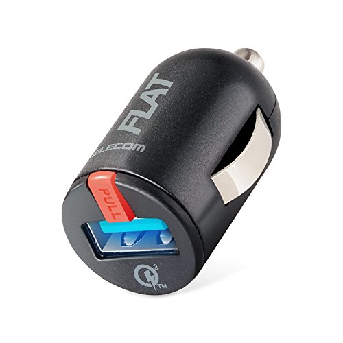 QuickCharge 3.0対応モデルブラック/-/MPA-CCUQ03BK・Style:QuickCharge 3.0対応モデル・パッケージ個数:1・この商品はiPhone 13 mini / iPhone 13 / iPhone 13 Pro / iPhone 13 Pro Max にも対応しています。他対象は弊社HPをご確認ください。・自動車のアクセサリソケットからUSBポートを介してQuick Charge (TM) 3.0対応のスマートフォンを急速充電できる車載充電器です。・ソケットから飛び出さない超コンパクトサイズ“FLATシリーズです。・本体に収納されているナイロンパーツを引っ張るだけで簡単にソケットから取り外しが可能です。・電圧、電流を細かく調整することで電池への負担を軽減します。■自動車のアクセサリソケットからUSBポートを介してQuick Charge 3.0対応のスマートフォンを急速充電できる車載充電器です。 ■ソケットから飛び出さない超コンパクトサイズ「FLATシリーズ」です。 ■本体に収納されているナイロンパーツを引っ張るだけで簡単にソケットから取り外しが可能です。 ■電圧、電流を細かく調整することで電池への負担を軽減します。 ■接続機器を自動で見分けて最適な出力で急速に充電できる「おまかせ充電」にも対応しています。