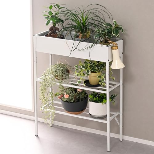 山善(YAMAZEN) 玄関収納 玄関ラック スリム フラワースタンド 室内 玄関 収納 シューズラック 靴 棚 屋..