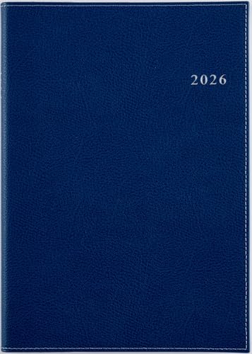 樂天商城 - 高橋 手帳 2026年 A5 ウィークリー デスクダイアリー 紺 No.471 （2026年 1月始まり） 送料無料