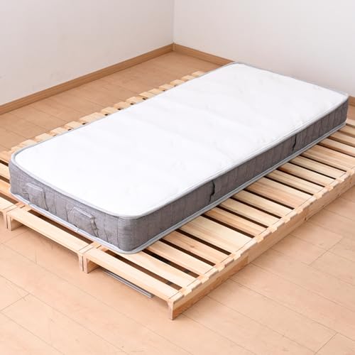 山善(YAMAZEN) マットレス セミシングルショート 厚さ20cm 布団乾燥機をつないで除湿・温めできる 防ダ..