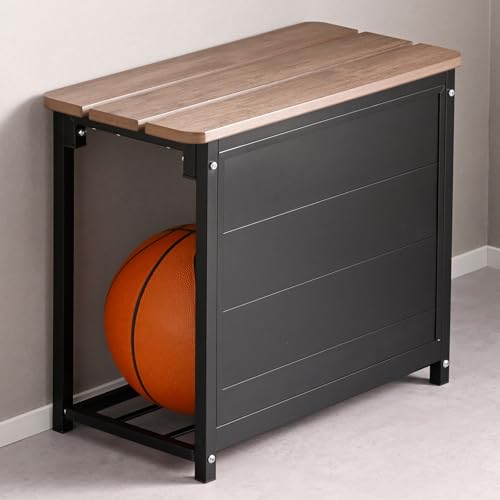 山善(YAMAZEN) 玄関収納 玄関ベンチ ラック付き パネル付き 腰掛 収納ベンチ 室内 シューズラック 玄関..