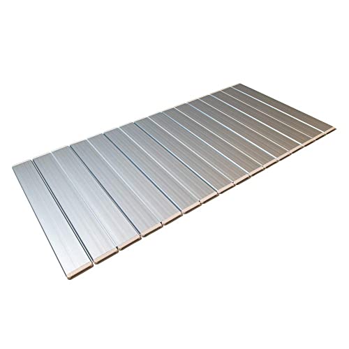 東プレ 折りたたみ風呂ふた 抗菌Ag＋ メタリックグレー 75×159cm 日本製 L16 送料無料