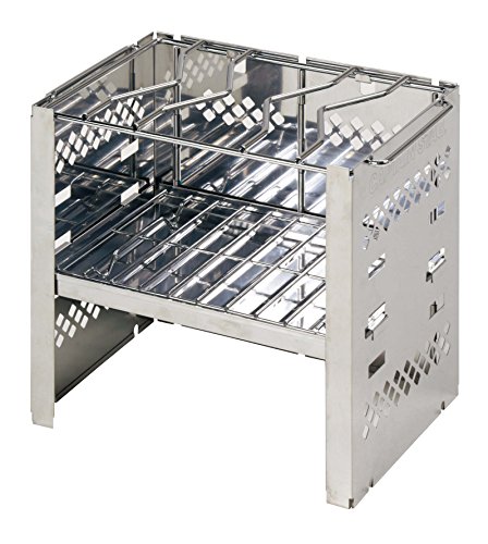 キャプテンスタッグ(CAPTAIN STAG) バーベキューコンロ 焚火台 1台3役 折りたたみ カマド スマートグリ..