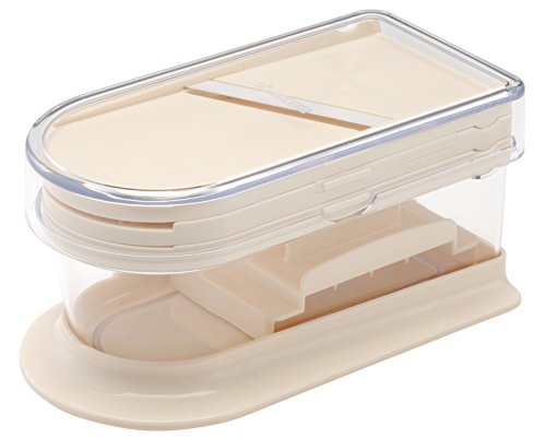 京セラ スライサー コンパクト 調理器セット 日本製 セラミック サビない 薄切り / 千切り / おろし 除菌漂白 OK ホワイト C 送料無料