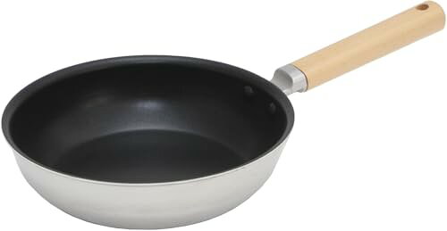 谷口金属 焼きムラになりにくい 深型 フライパン 22cm IH ガス火対応 熱伝導性と保温性でムラなく加熱 美味しく調理 二層構造 P 送料無料