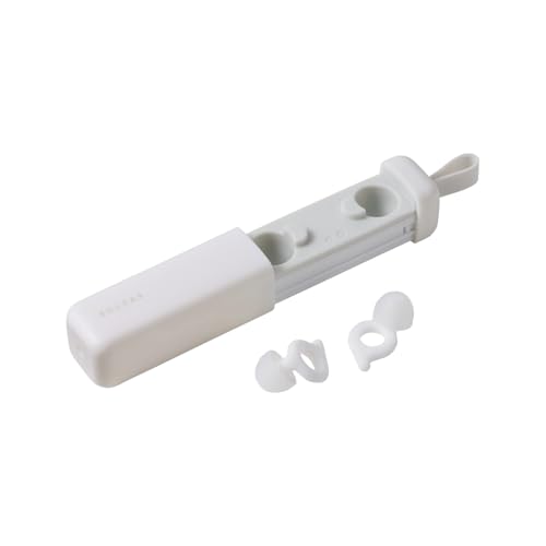 エレコム 耳栓 イヤープラグ 遮音  軽量 薄型設計 水洗い可能 収納ケース付き エクリア Earplug ホワ 送料無料