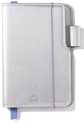いろは出版 マンスリー手帳 ノート ミニ A6変形 SUNNY LIGHT NOTE BOOK フリーマンスリー 【silver】 LS 送料無料