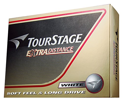 BRIDGESTONE(ブリヂストン) ゴルフボール TOURSTAGE エクストラディスタンス 1ダース(12個入り) ホワイト TE 送料無料