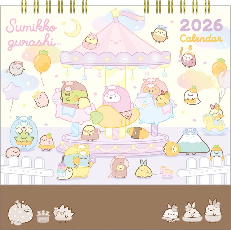 CD40501 すみっコぐらし 卓上カレンダー 送料無料