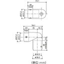 マツ六　BAUHAUS 32ステンアクアレール 支柱用エンドジョイント　鏡面仕上げ 2