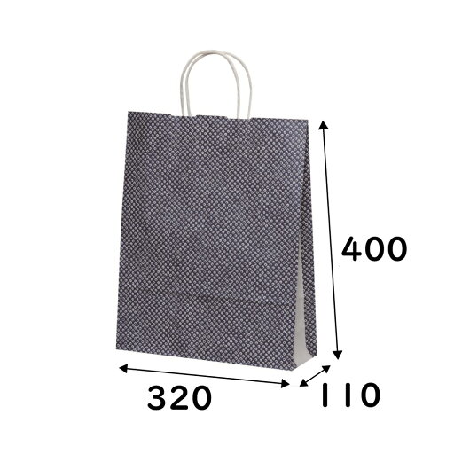 紙手提げ袋 HZ(2才) シボリ 50枚 幅320×マチ110×高さ400mm 紙手提げ袋 HZ(2才) シボリ 50枚 幅320×マチ110×高さ400mm